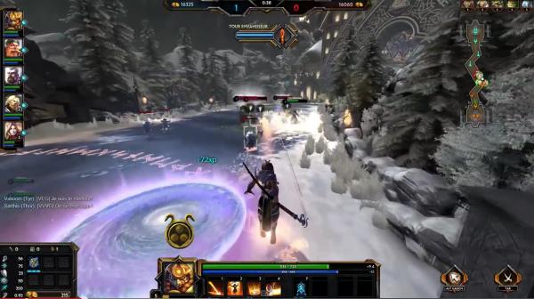 Smite vue en jeu