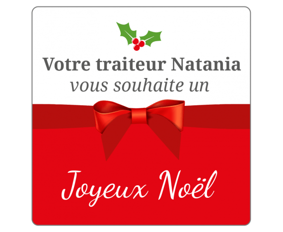 Etiquettes personnalisables pour Noël